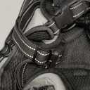 No Pull Dog Harness, Collar & Leash Set | Includes Dog Seat Belt, Collapsible Bowls & Poop Bag Dispenser. Ideal for Training, Walking, Hiking. Fits Small to Large Dogs(Black-XL)