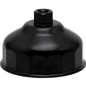 Oil Filter Wrench Cap Removal Tool 86.4mm 16 Flutes for BMW with 86mm Cartridge Style Filter Housing Caps, Oil Filter Housing Cap Removal Tool to Change Oil, Oil Filter Socket Wrench Kit for BMW