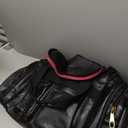 Travel Bag with Shoe Pouch,Weekender Overnight Bag Leather Large Carry On Bag (Black)