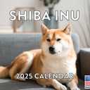 Shiba Inu Calendar 2025 Monthly Wall Calender 12 Month | American Made In The USA