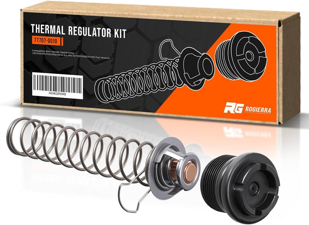 Thermal Regulator Kit Compatible with Pentair MasterTemp 400/250/125/200/300/333 & Sta-Rite SR200/SR333/SR400 Pool Heaters, Replaces #77707-0010, 38000-0007S  Heavy Duty