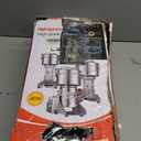 VEVOR 550g Electric Grain Mill Grinder, High Speed 2000W Commercial Spice Grinders, Stainless Steel Pulverizer Powder Machine, for Dry Grains Spices Cereals Coffee Corn Pepper, Straight Type