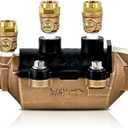 34-350 3/4" 350 Double Check Backflow Preventer, Back Flow Valve, Double Check Valve Assembly, Prevent Backpressure and Backsiphonage
