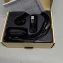 Trucker Bluetooth Headset, Wireless Headset with Mic, Bluetooth Headsets with Dual Noise Cancelling Microphone & Mute Button, 55Hrs Working Time PC Headsets for Cell Phones, Computer, Truck Driver