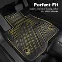 TTX LIGHTING Rubber Floor Mats for Mazda CX-30 2020-2026
All Weather Anti-Slip Automotive Custom Fit Car Liners, 1st & 2nd Row, Black