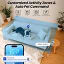 Veise 2K Indoor Camera for Home Security, 360 Wireless WiFi Pet & Baby Monitor with Phone App, AI Motion Detection, 2-Way Audio, Night Vision, SD/Cloud Storage, Works with Alexa & Google Home, 2.4GHz