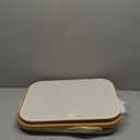 LONBET Laundry Basket with Lid, Made from Breathable Fabric | Aesthetic Clothes Hampers for Laundry with Side Handles & Sturdy Bamboo Frame (40 Gallons - Double, Light Gray)