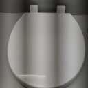 Toilet Seat Round 16.5 Inch with Quick Release - Quick Connect,White Round Toilet Seat with Soft Close,PP Material Safe, Easy Clean and Install,Sturdy Accessories Never Loosen,2 Years Support