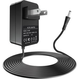 12V Power Adapter Replacement Part 9004190216 is Compatible with Masterbuilt Gravity Series 560, 800, 1050 XL Digital Charcoal Grill (15 Feet Black)