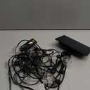 Minetom Solar Outdoor Lights - 38Ft 15 LED Waterproof Solar String Lights with USB Port and Cable Ties, Commercial Shatterproof G40 LED Bulbs, Hanging Patio Light for Backyard Porch Bistro Decor