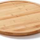 Copco Versatile 14-Inch Bamboo Lazy Susan: Cabinet Storage, Table Turntable, and Charcuterie Serving Solution - Stylish, Durable, and Perfectly Sized