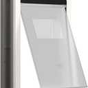 Medium Dog Door for Door, UpgradeThicken, Suitable for Dogs Up to 40LBS, Doggy Door with Sliding Lock Panel and Magnetic Flap for Interior and Exterior Doors (White)