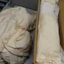 Tiny Land Play Tent with Padded Mat & LED Lights, Kids Tent, Playhouse for Kids, Indoor Bed Tent for Toddler, Toys for 3,4,5,6-Year-Old Girls, Neutral Color Play Room Furniture (Off-white)