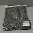 Women's Plus Size Half Zip Hooded Sweater Vest Cap Sleeve Split Hem Pullover Knitwear Dark Grey X-Large Plus