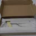 Hand Towel Holder, T-Shape Hand Towel Stand for Bathroom, Hand Towel Rack Bar Standing for Vanity Kitchen Countertop, 304 Stainless Steel (12IN-Marble Base, Brushed)