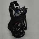 BARKLESS Dog Muzzle, Basket Muzzle for Biting, Chewing and Scavenging, Humane Cage Mouth Cover, Perfect for Grooming and Training Medium Aggressive Reactive Dogs (M, Black)