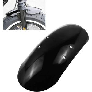 Gloss Black Motorcycle Metal Iron Short 13 5/8" Front Fender Mudguard for Har*ley David-son Forty-Eight XL1200X 2010-2017 (Pack of 1)