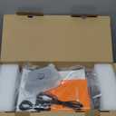 Vinyl Record Player Turntable with Built-in Bluetooth Receiver & 2 Stereo Speakers, 3 Speed 3 Size Portable Retro Record Player for Entertainment and Home Decoration (Brown)