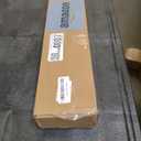 Sand Nickel Curtain Rods for Windows 18-144 Inch,Adjustable Length 1 Inch Diameter Heavy Duty Curtain Rod for Bedroom/Kitchen/Dorm/Apartment/Door