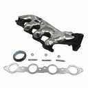 Exhaust Manifold & Gasket Right Passenger Side RH Compatible with 2002-2017 Chevry Avalanche Silverado Express GMC Sierra Savana Yukon XL Cadillac Escalade Hummer Workhorse 674-732 12616286