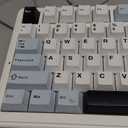 AULA F99 Wireless Mechanical Keyboard, Hot Swappable Custom Keyboard,Pre-lubed Linear Switches,Gasket Structure,RGB Backlit Gaming Keyboard (Blue&White)