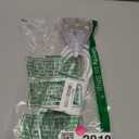 YOJOE 3-Outlets Indoor Outdoor Extension Cord with Lighted End, 3 Prong 13A Weatherproof Power Cord, 16 Gauge Heavy Duty 8 ft White Extension Cord Multiple Outlets, 16/3 SJTW UL Listed