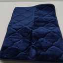 Bathroom Rugs Non Slip Washable, Super Absorbent Bath Mat Memory Foam Carpet Non-Slip Toilet Bathroom Rug Soft Living Room Bedroom Shower Decor Foot Rug(Blue,50x80CM) (1'8" x 2'7" (Flower))