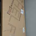 BHG Vintage Multifunctional Folding Bookshelf, No-Assembly Plant Stand Storage Rack Shelves for Home Office (White, 4-Tier)