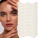 10 Pcs Face Glitter Freckles Patches, Gold Sparkle Face Makeup Patches, Long-Lasting Waterproof for Women (01#)