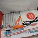 Guide Dots Kids Discover Art Kit with Light Up Bright Board Children's Drawing Kit Video Instructions Art Supplies, Markers, Chalk Pastels Gift for Boys & Girls Ages 4-7