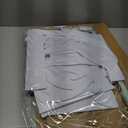 3 Pieces Large Christmas Deer Outdoor Decorations 23-45'' 2D PVC Reindeer Family Silhouette Set White Reindeer Christmas Yard Decoration for Outside Lawn Garden Xmas Holiday Party Decor