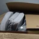 Mooedcoe Foldable Toddler Floor Bed with Sides, Folding Toddler Bed for Travel Kid Foam Sleeping Cot (Round, Dot)