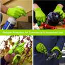 1st Choice 6 mil Nitrile Gloves, Disposable, Latex Free (Green (Large 100))