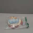 Fall Door Decor Pumpkin Wall Decor with Raffia Bow Thanksgiving Wreath Blessed Grateful Thankful Sign Wooden Front Door Hanger for Harvest Thanksgiving Porch Indoor Outdoor Home Decorations