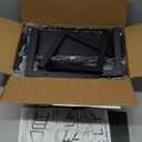 ADBIU Under Sink Organizer, 2 Pack 2 Tier Expandable Height (13.2" - 17.2") Pull out Kitchen Bathroom Cabinet Organizers and Storage Shelf (Large Size, Black)