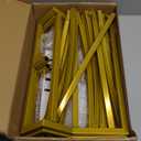 Fomcet 7.2FT Round Backdrop Stand Gold Metal Circle Balloon Arch Frame Large Wedding Arch Stand for Birthday Party Anniversary Valentine Wedding Ceremony Decorations