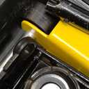 YELLOW JACKET 2.5 Ton Trolley Jack with Carrying Case Hydraulic Low Profile Floor Jack for Cars Lift with Single Piston Lift Pump, 5500 lb Capacity (Steel)