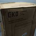 EKO Mirage-T 50 Liter / 13.2 Gallon Touchless Rectangular Motion Sensor Trash Can, Brushed Stainless Steel Finish