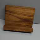Beautiful Cookbook Stand for Your Kitchen Counter - Solid Wood Stand Easily Keeps Cook or Recipe Books Open for Convenient Cooking - Perfectly Fits Your iPad/Tablet and Enhances Any Kitchen Decor