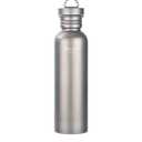 25oz Titanium Water Bottle, Ultralight Single Wall Titanium Flask for Boiling Water, Leakproof Sports Bottle for Camping, Hiking, Cycling & Outdoor Use