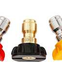 Tool Daily Pressure Washer Nozzle Tips Multiple Degrees, 1/4 inch, 5-Pack (Orifice 3.0)