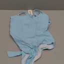 AI'MAGE Womens One Piece Swimsuit Belted 2025 Tummy Control Bathing Suits Square Neck Tie Shoulder Swim Suits, Size M