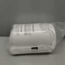 Homemate Queen Size60"x10"x6" Bed Wedge Pillow Stopper - Bed Gap Filler(0-8") - Headboard Pillow - Triangle Bloster Pillow Wedge - White