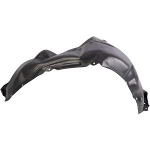 TRQ Front Right Inner Fender Liner Black Passenger Side Compatible with 2013-2018 Toyota Avalon TO1249177