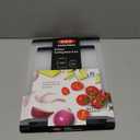 OXO Good Grips 2-Piece Cutting Board Set, Cutting Boards for Kitchen Prep, Non-Porous Double-Sided Design, Dishwasher-Safe, Durable Kitchen Essentials (Multi)