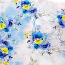 2 x DanceForma Flowers Pattern Ballet Chiffon Wrap Skirts Skwodico WSK2212 (One Size)