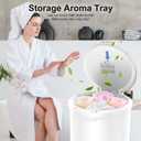 Trydow Ultra Large Capacity Towel Warmer Bucket, Rapid Heating with Timer, One-Button Control, Safety Lock, Perfect for Home and Spa