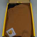 Carhartt Universal Nylon Duck Canvas Fitted Bucket Seat Cover, Durable Seat Protection with Rain Defender, Single, Black and Carhartt Brown (One Size)