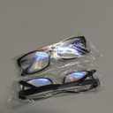 Gaoye 2-Pack of Reading Glasses +0.75 - Blue-Light Filter, UV Protection - Readers with Rectangle Frames (Black)