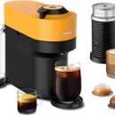 Nespresso Vertuo Pop+ by De'Longhi with Aeroccino, 1500 watts, Mango Yellow